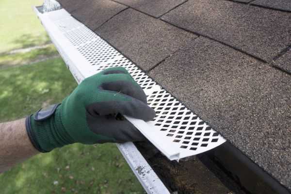 Gutter Cap Installation in Marion